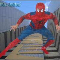 Restposten   Fasching Kostüm Amazing Spiderman 2 Gr.Std Herrenkostüm