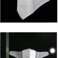 KN95 solunum maskesi Konfor (burun klipsli, valfsiz)