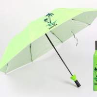 Regenschirm in Flaschenformat