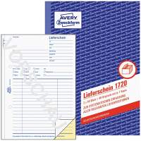 AVERY ZWECKFORM delivery note A5 2x40 sheets, 10 pads
