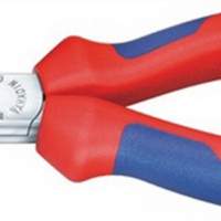 Long-nosed pliers DIN ISO 5745 L.140mm flat-wide Chrome 2K Knipex sleeves