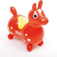 Bouncy horse Rody red