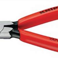 Adjusting pliers DIN 5235 L.135mm flat wide polished plastic-coated Knipex