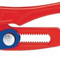 Pipe wrench 1 1/2 inch S-jaw L.430mm clamping W.60mm with quick adjustment Knipex