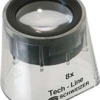 Stand magnifier Tech-Line Magnification 8x Focus Vario lenses-D.22.8mm