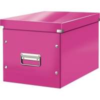 Leitz Archivbox Click & Store Cube 32 x 36 x 36cm pink