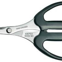 Scissors for fibers made of KEVLAR Chrome-plated pliers, plastic handles