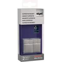 Sigel Magnet SuperDym C30 GL707 Cube 20x30x20mm silber 2 St./Pack.
