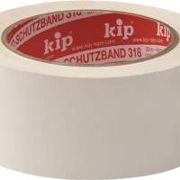 Protective tape, length 33m, width 50mm, white, soft PVC film, 6 pcs.