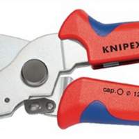 Pipe cutter L.210mm galvanized 2-component handle for pipes Ø12.0 to 25.0mm Knipex