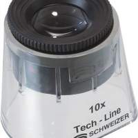 Stand magnifier Tech-Line Magnification 10x Focus Vario lens-D.22.8mm