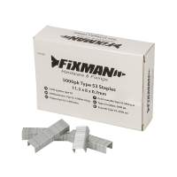 Fixman Staples Type 53 11.25 x 8 x 0.75mm 5000 Pack