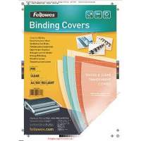 Fellowes cover sheet 5376001 DIN A4 150mic transparent 100 pieces/pack.