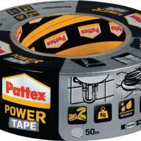 Fabric sealing tape PP50S Powertape B.50mm 50m univ. HENKEL, 12 pieces