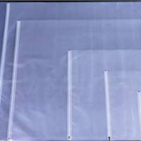Planschutztaschen 1050 x 1500 mm, Gleitverschluss 2-seitig transparent, 10 Stück
