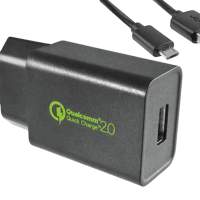 DINIC MAG Schnelllader + Micro USB schwarz 4er pack