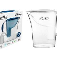 PearlCo water filter standard 2.4l white / transparent