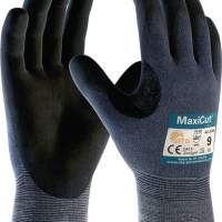 Schnittschutzhandschuhe MaxiCut Ultra 44-3745 Gr.10 blau/schwarz EN 388 12 Paar