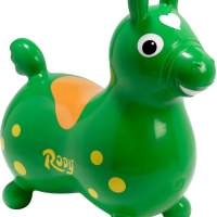 Bouncy horse Rody green