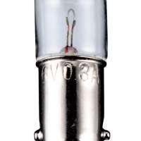 Tube lamp base BA9s 24.0 volts 5.0 watts 28mm clear, pack of 10
