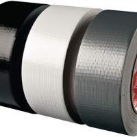 Adhesive tape 4613 length 50m width 48mm black PE-coated tesa, 24 pieces