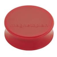 magnetoplan Magnet Ergo Large 1665006 34mm red 10 pieces/pack.
