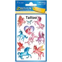 AVERY ZWECKFORM Tattoos Unicorns 10 sheets