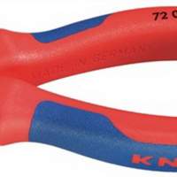 Plastic side cutters Polished head, handles with two-tone