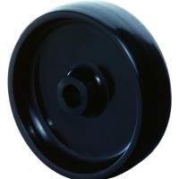 Kunststoffrad, schwarz, Ø 30 mm, Breite: 14 mm, 15 kg