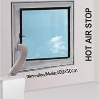 Fensterabdichtung HAS_01 we, Länge 400 cm Breite 50 cm, Kunststoff