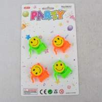 Party items Flying Disc Shooter 4 pieces, 1 blister