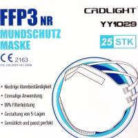 FFP3 25 Stk. Masken weiß CRDLIGHT