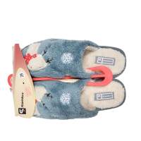Pantofole Donna Uomo, Pantofole Calore Inverno con Memory Foam e Suola in Gomma Antiscivolo, Pantofole Peluche Traspiranti, Pant