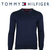 Tommy Hilfiger V-Neck Pullover Navy