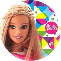 Amscan 8 piatti di carta Barbie party party, 23cm